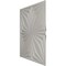 Ekena Millwork 19 5/8in. W x 19 5/8in. H Asher EnduraWall Decorative 3D Wall Panel Covers 2.67 Sq. Ft. WP20X20AHDRU - alternate 2